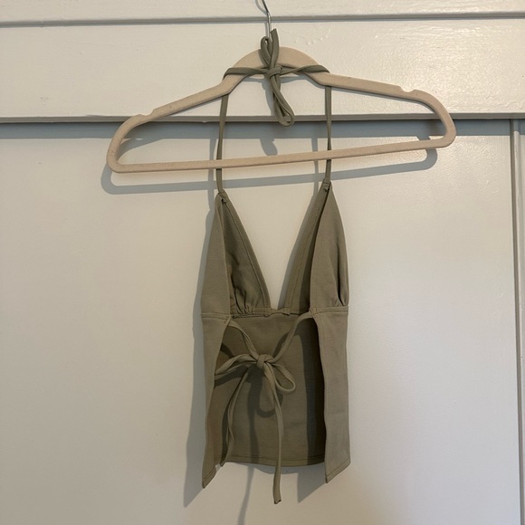 Enduring Kairos Nostalgia Sage Green/Pistachio Top - Picture 3 of 5